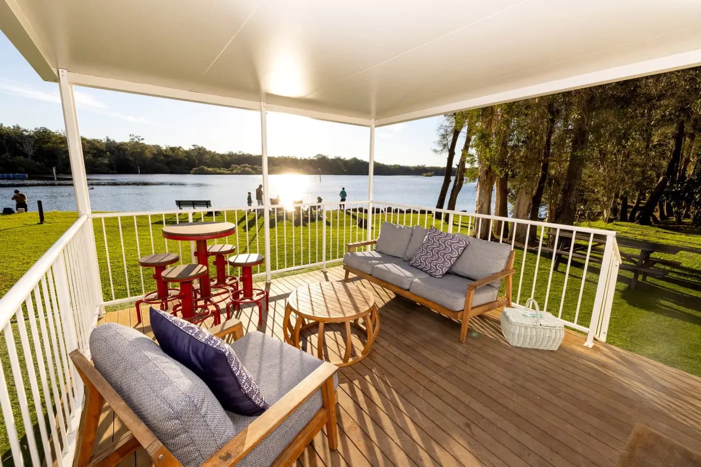 A cabin villa at BIG4 Solitary Islands Resort in Wooli