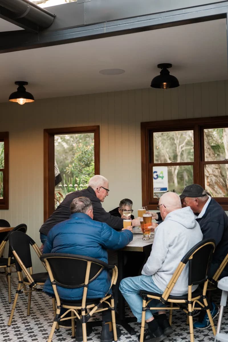 Local taps and drinks at The 383 bar